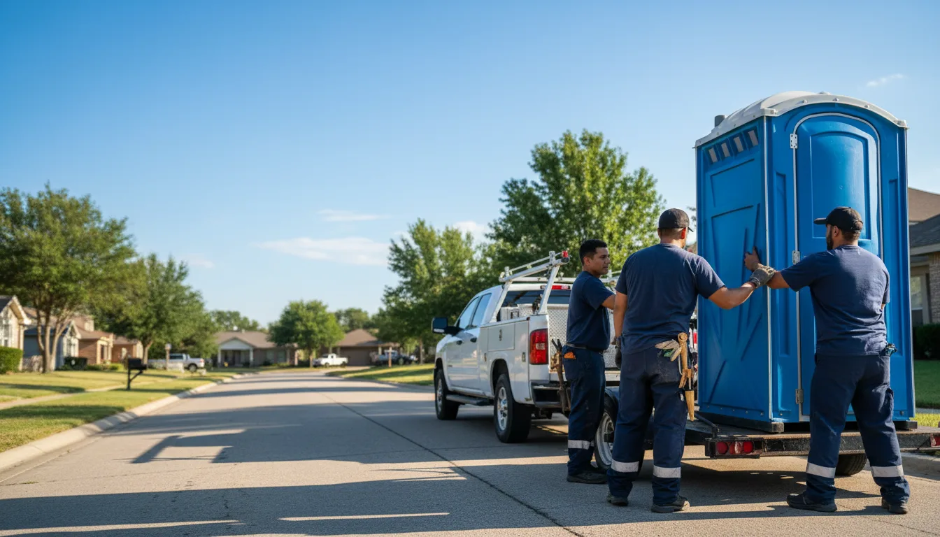 Portable Toilet Rental in Mont Belvieu, TX near me